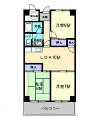 アーバン茜の間取り画像