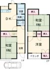 中島ヤングハイツの間取り画像