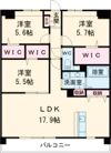 LIBTH光の森の間取り画像
