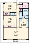 シャルヴィ加古川の間取り画像