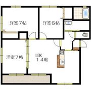 サンシャインの間取り画像