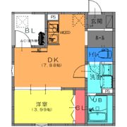 F＋style西取石3号館の間取り画像