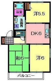 グランシード友愛Bの間取り画像