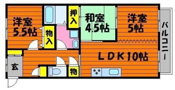 リベル赤崎の間取り画像