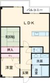 グリーンヒル波分の間取り画像
