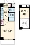 エステムコート神戸県庁前Ⅲフィエルテの間取り画像