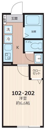 パークライフ松戸の間取り画像