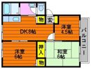 サンガーデン中島 Bの間取り画像