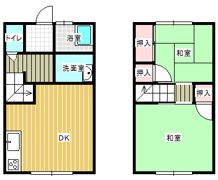 コーポ野津の間取り画像