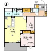 TORISIA Reveの間取り画像