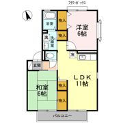 セジュール鳳2番館の間取り画像