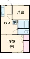 コーポ西平の間取り画像