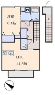 レイクフィカーサⅠの間取り画像