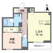 フォンテーヌ ベレオの間取り画像