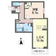 フォンテーヌ ベレオの間取り画像