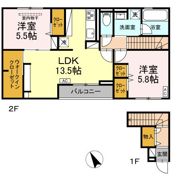 ベルアヴェニールの間取り画像