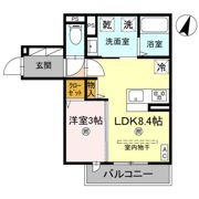 D-grace秋月の間取り画像