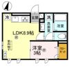 D-grace秋月の間取り画像