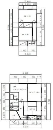 古河市中田戸建て住宅の間取り画像