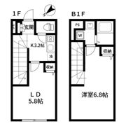 RiverResidence用賀の間取り画像