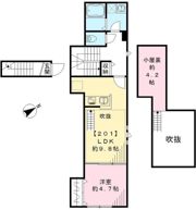 Bonheur HAL ボヌール ハルの間取り画像