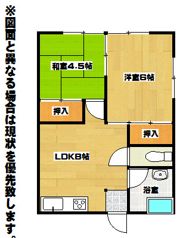 カトレアコートの間取り画像
