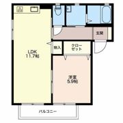 フォーレス光 Aの間取り画像