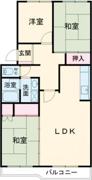 エミネンス小山3号棟の間取り画像