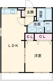 サンライズKCの間取り画像