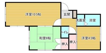 エメラルド熊本の間取り画像