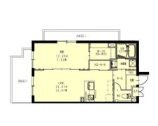 Domino Stella Residence(ドミノ ステラ レジデンス)の間取り画像