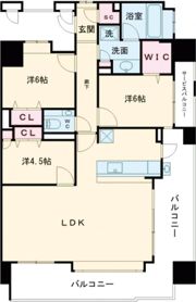 アクタス籠町グランミライの間取り画像