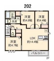 ルミエール重根の間取り画像