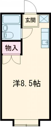 クレストコートBの間取り画像