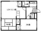 フルール花咲館の間取り画像
