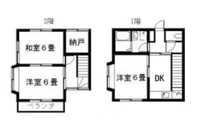 石川ハイツAテラス101（光）の間取り画像