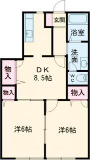 G・Hガーデンハイムの間取り画像