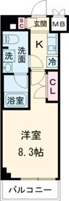 SHOKEN Residence八王子の間取り画像