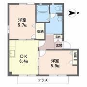 シャーメゾン衣笠の間取り画像