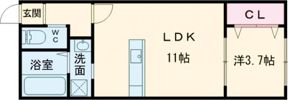 グランフォート明石城北の間取り画像