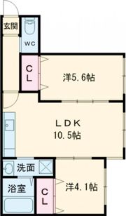 グランフォート明石城北の間取り画像