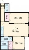 グランフォート明石城北の間取り画像