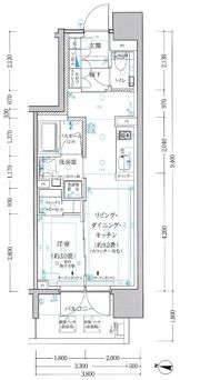 クリオ横浜ザ・グランの間取り画像