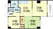 ロイヤルコーポ姫路栗山町の間取り画像