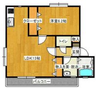 ウィズ都北の間取り画像