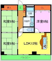 グレーヒル嵐山の間取り画像