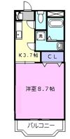 メルヴェーユの間取り画像