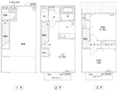 長岡ハイツの間取り画像