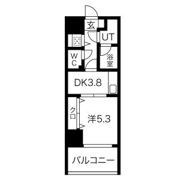 さくらHills NISHIKI Platinum Residenceの間取り画像