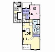 アルバソーレ KSⅡの間取り画像